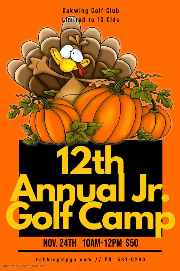 12th Annual Jr. Golf Camp